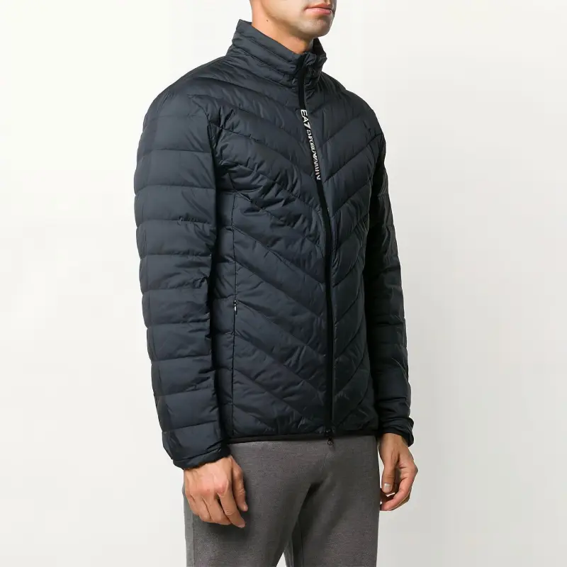 EMPORIO ARMANI EA7 Down Jacket Men's Night Blue-4