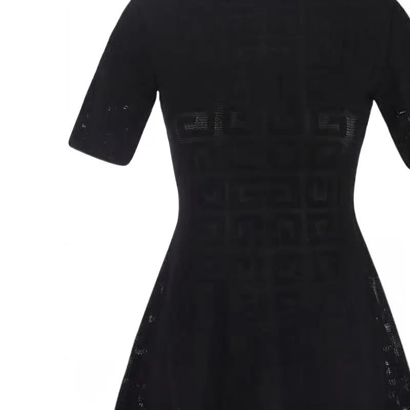 Givenchy 4G Jacquard Flared Mini Dress-5
