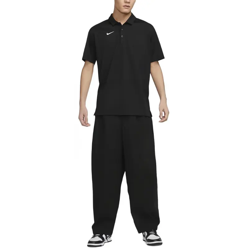 Nike Dri Fit Polo Shirt Men's Black-1