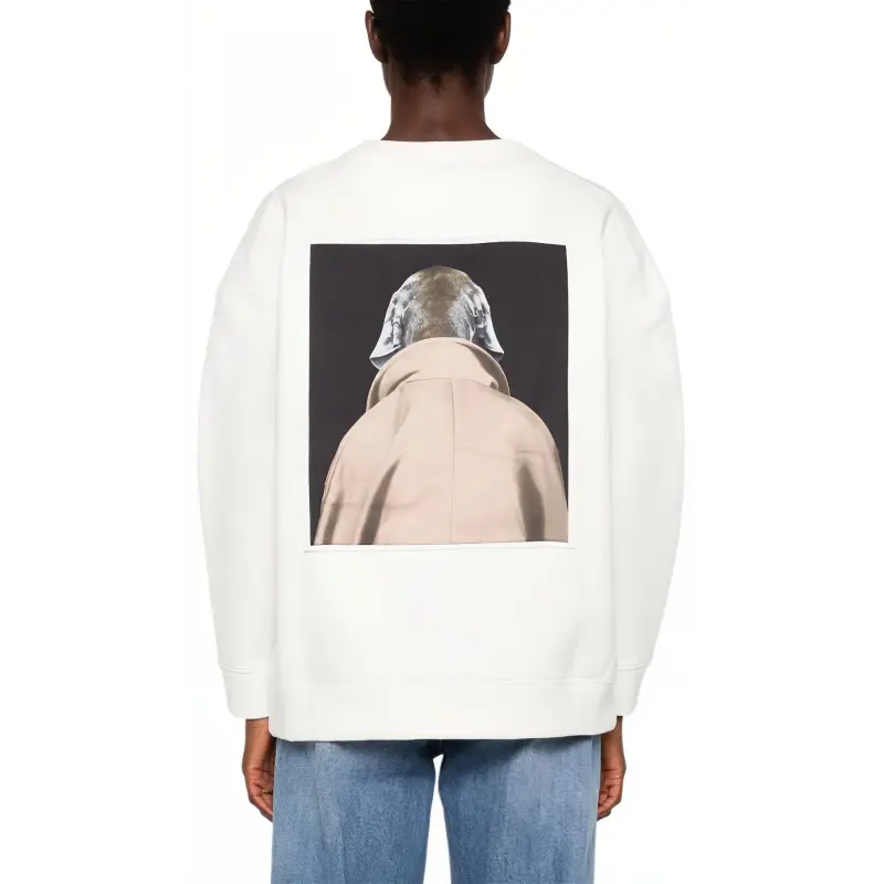 MaxMara Logo Embroidered Crewneck Sweatshirt-2