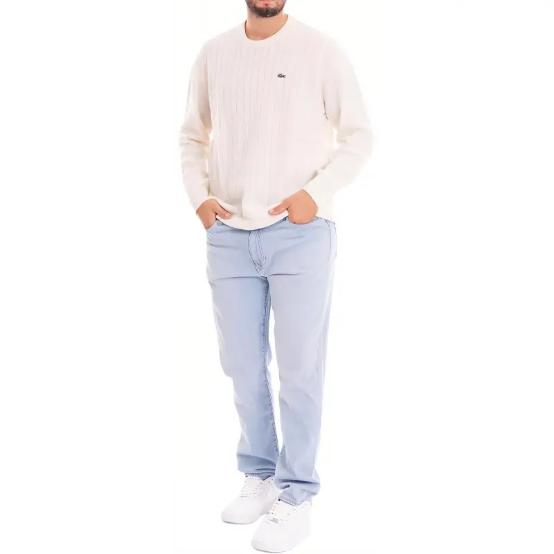 LACOSTE Sweaters Men White-3