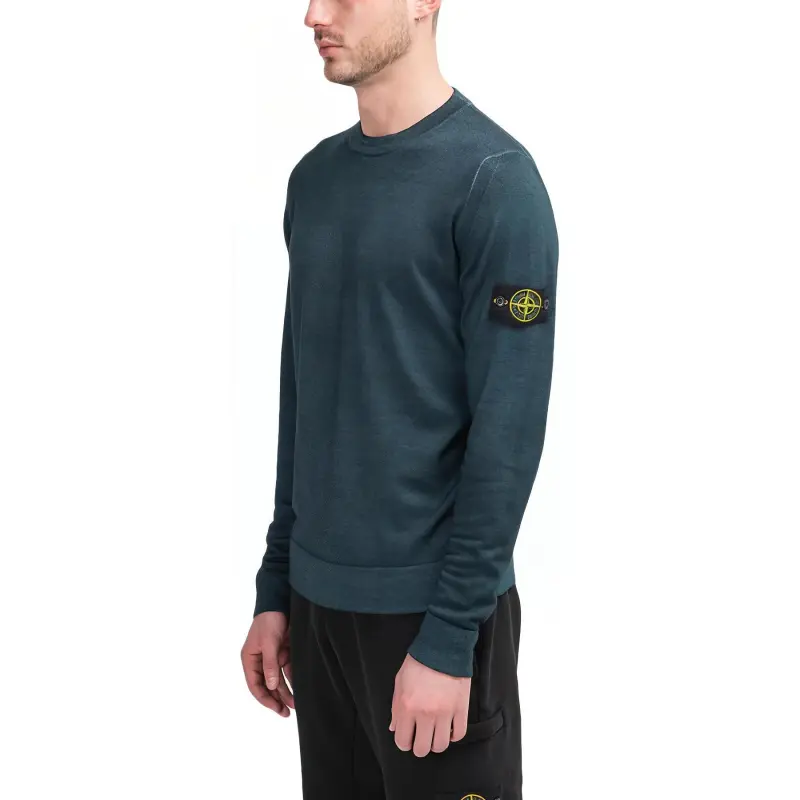 STONE ISLAND Sweater Men Dark Green-2
