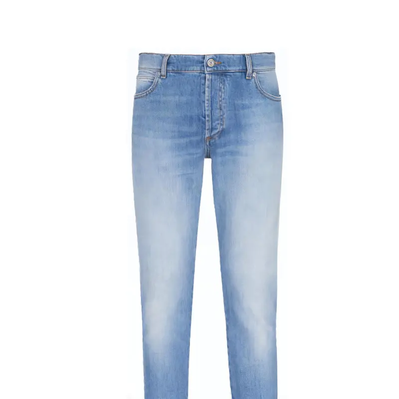 BALMAIN High Waist Slim Fit Jeans-1