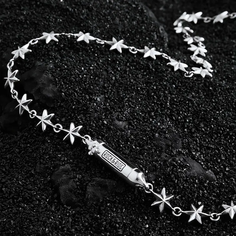 ROCK&RIDE 925 Sterling Silver Necklaces Unisex-5