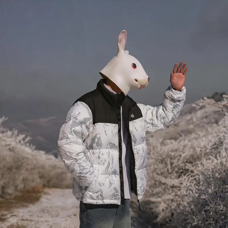 Rabbit House Down Jacket Unisex-5