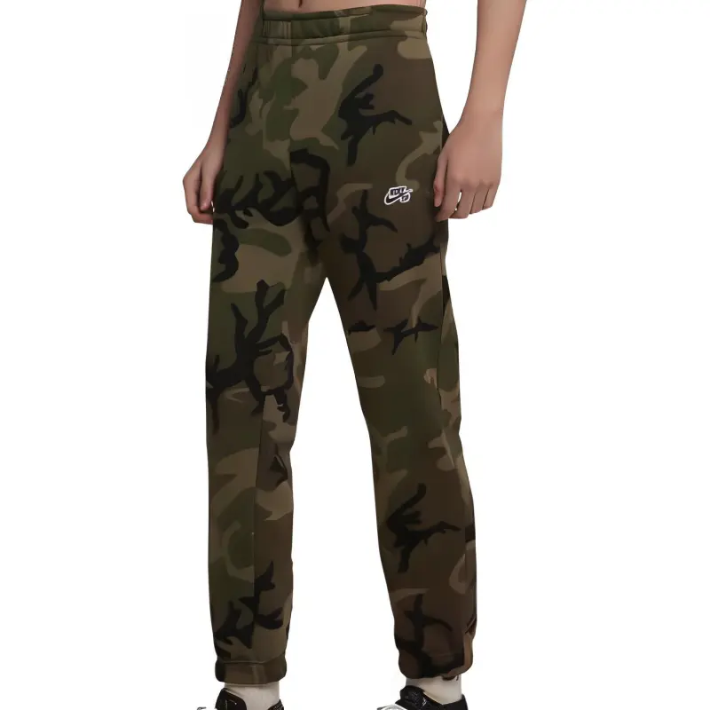 Nike SB Knitted Sports Pants Men's Green-3