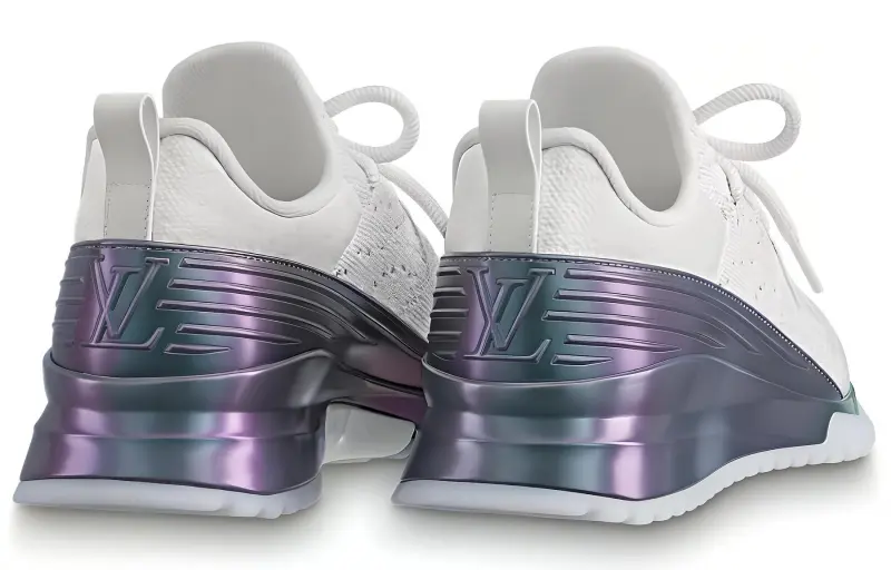 LOUIS VUITTON V.N.R Sneakers 'White With Metallic Sole'-2