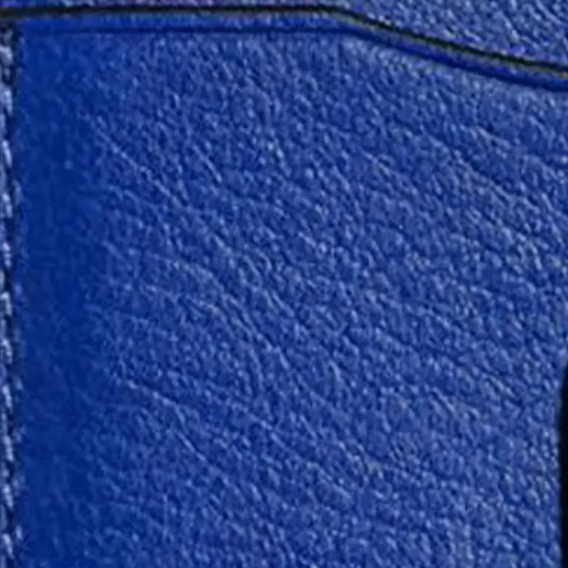 COACH Card Case Cow Leather Card Holder Men's Blue-3