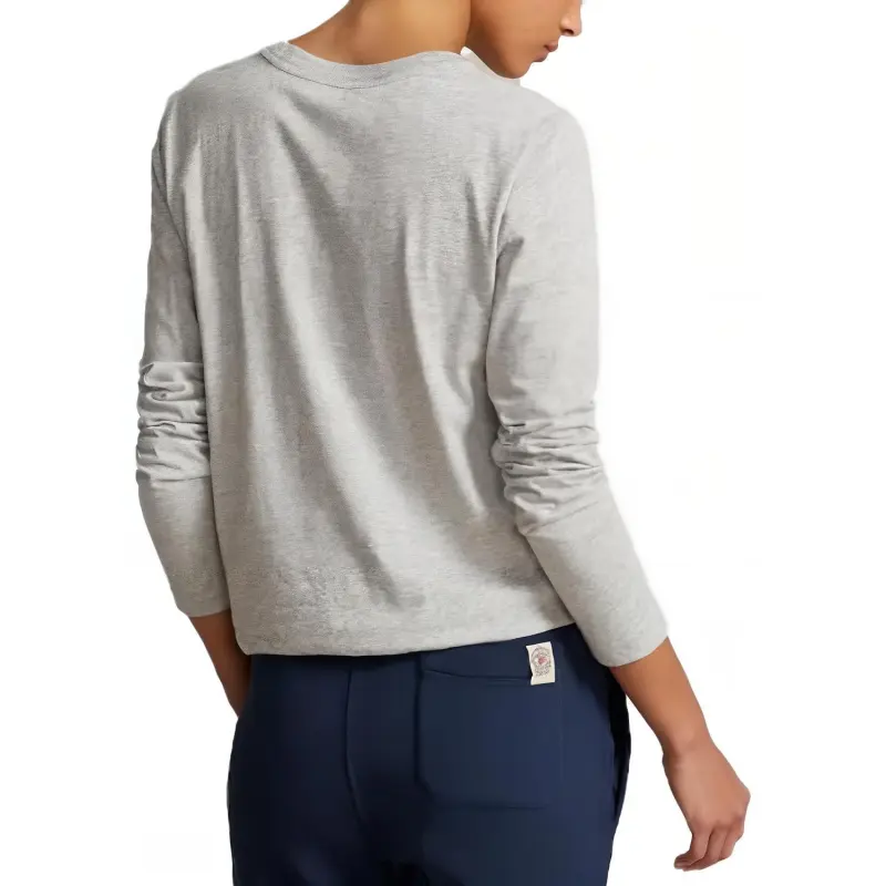 Polo Ralph Lauren Logo Embroidered Crewneck T Shirt-2