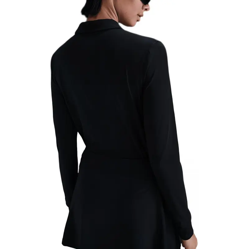 Nike Victory Women's Dri FIT Long Sleeve Polo-0