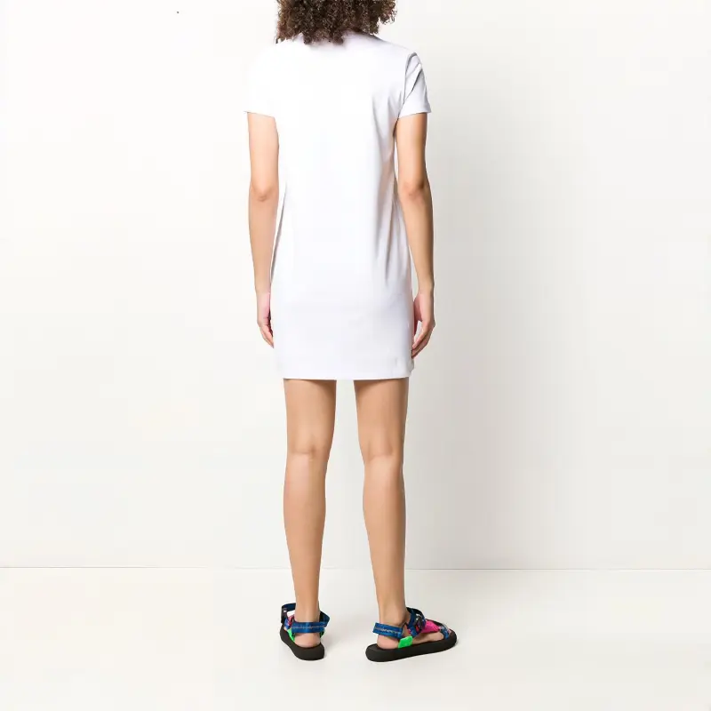 KENZO Short Sleeved Dresses Women's White-2