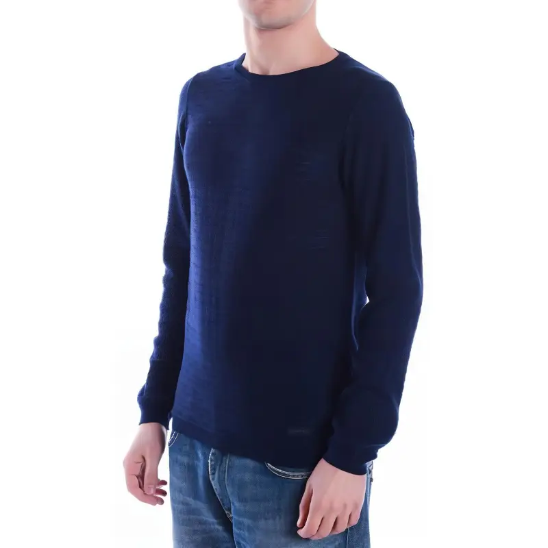 TRUSSARDI Sweaters Men Blue-2
