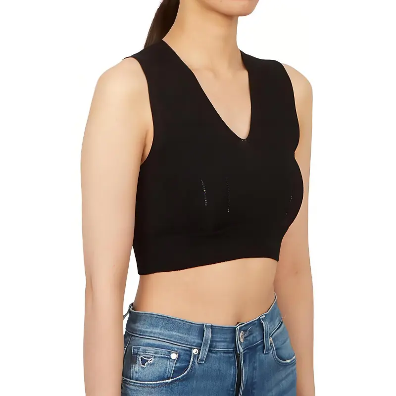 MaxMara Tank Tops Women's Black-2