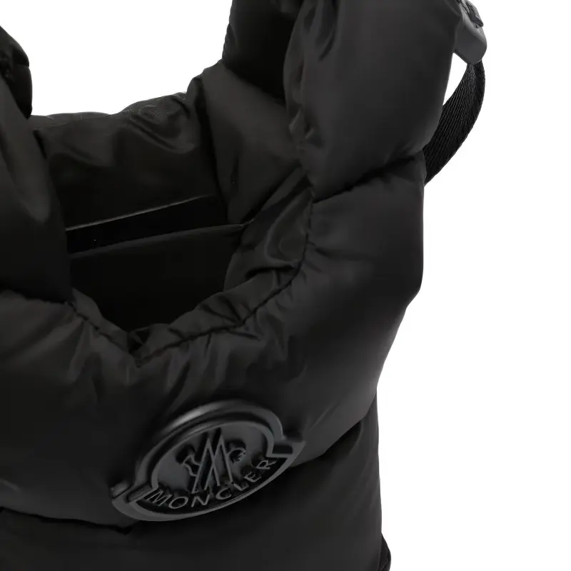 Moncler Legere Logo Patch Quilted Crossbody Bag-3