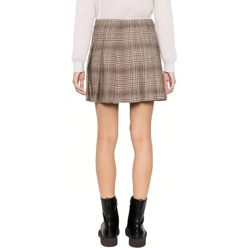 Brunello Cucinelli Casual Short Skirts Women's Beige-2