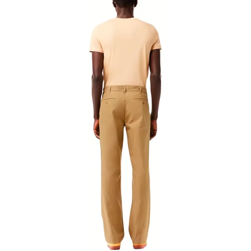 LACOSTE Casual Pants Men's Beige-2