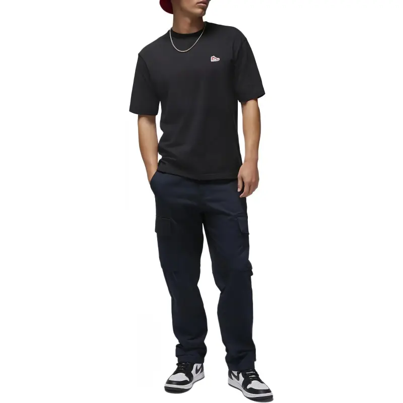 Jordan T Shirts Men Black-2