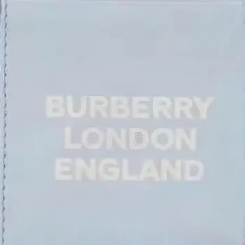 Burberry Card Coin Case 5 Card Slot Light Blue
