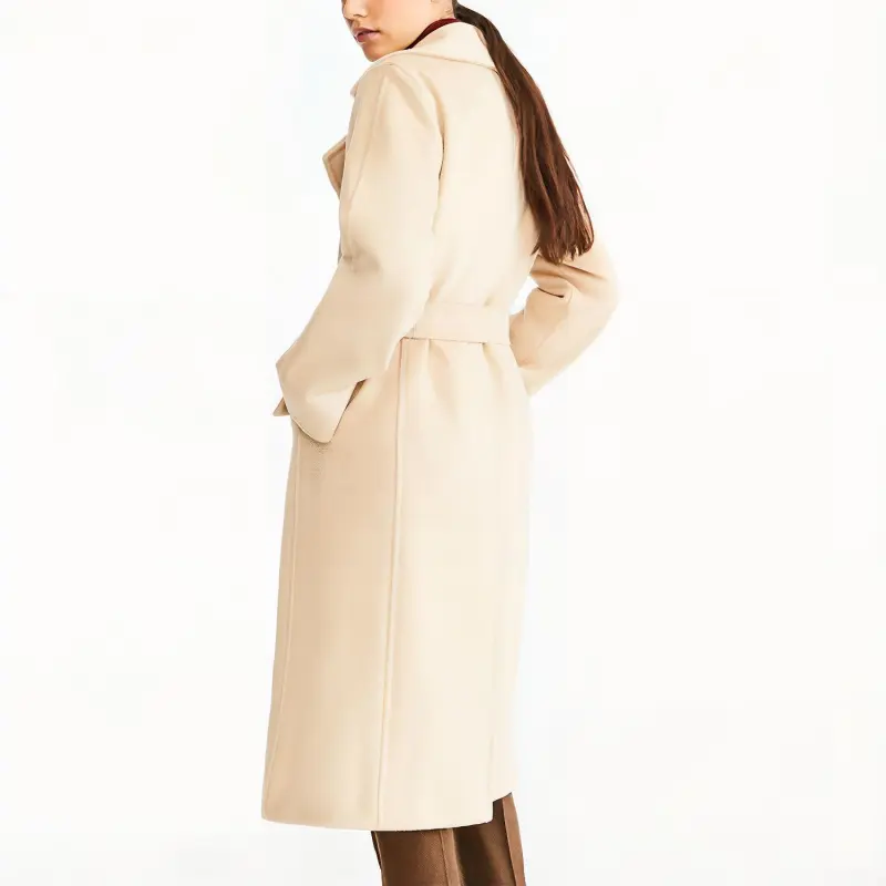 MaxMara Soldato Collection Coats Women's White-2