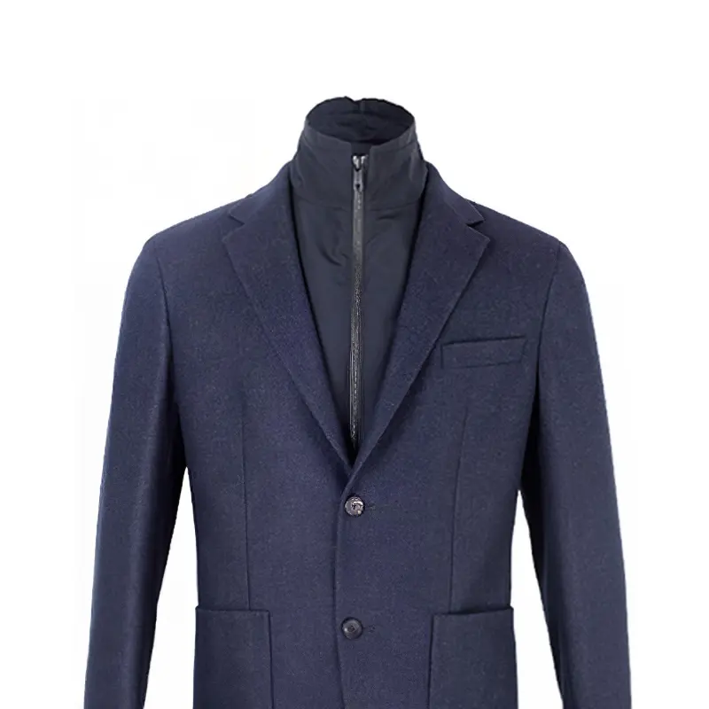 Zegna FW21 Business Suit Coat Men's Dark Blue-5