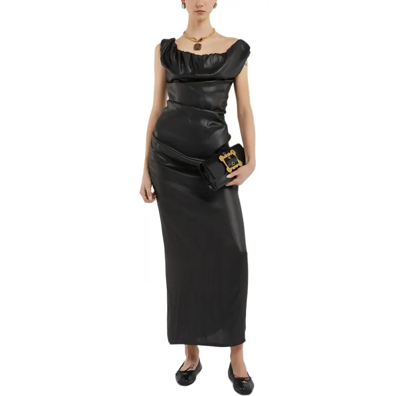 Vivienne Westwood Sleeveless Dress Women's Black-3