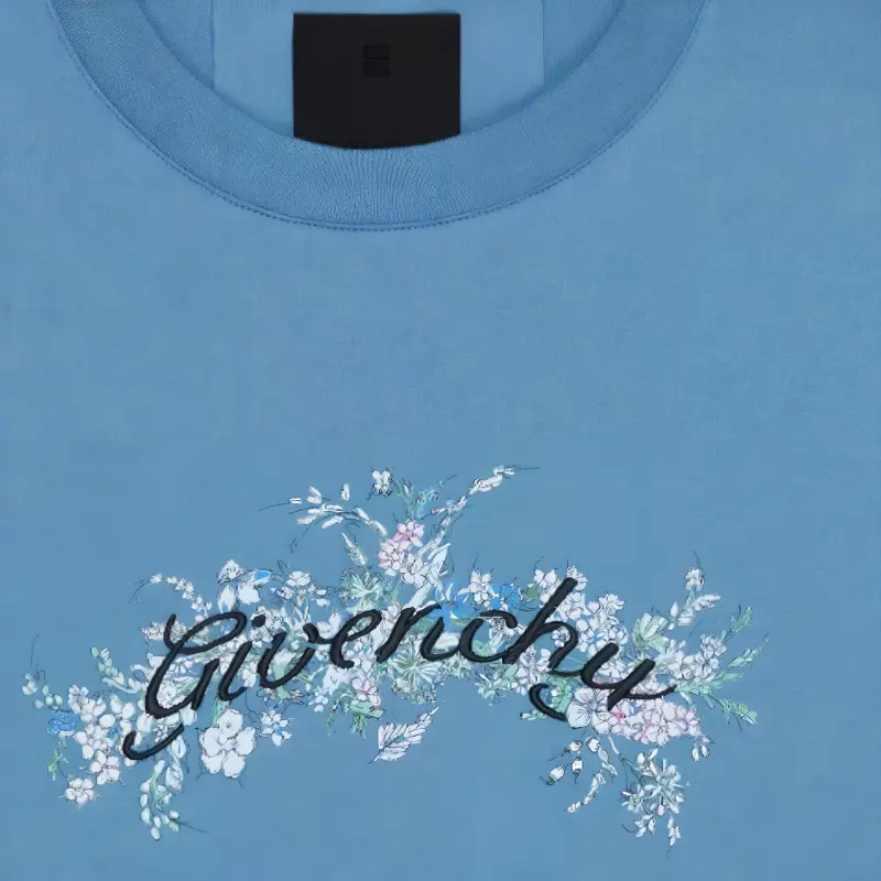 Givenchy Flowers Crewneck T Shirt-4