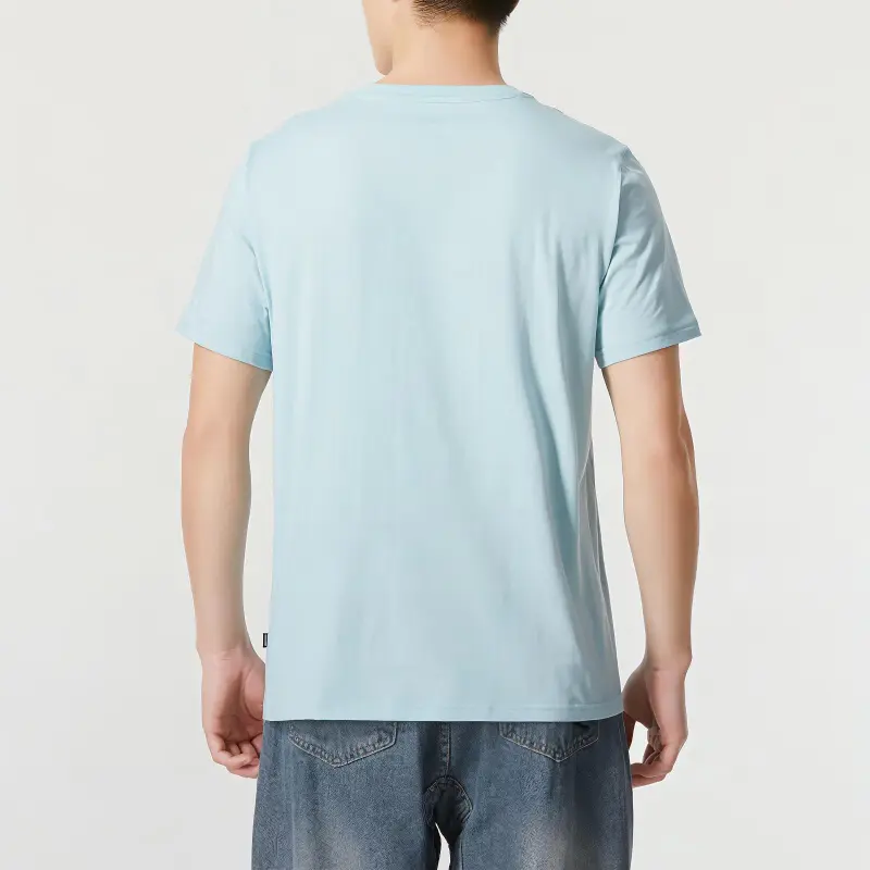 PUMA Set-in Sleeve T-Shirt Men's Light Blue-2