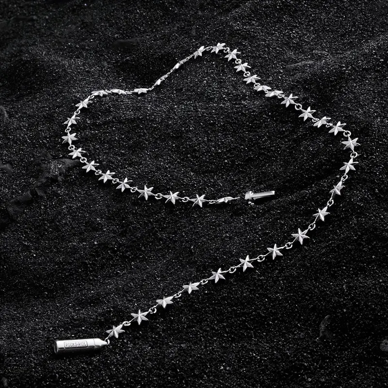 ROCK&RIDE 925 Sterling Silver Necklaces Unisex-2