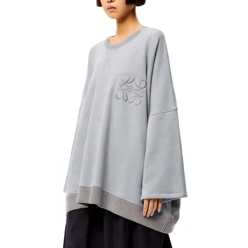 LOEWE Sweatshirts Women's Gray-2