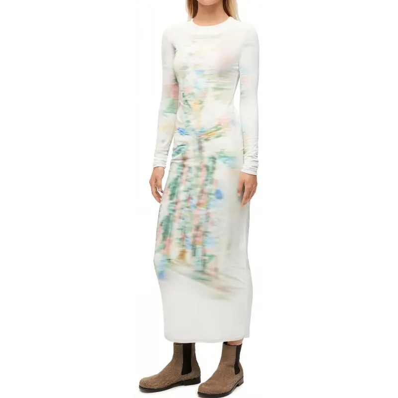 LOEWE Tube Mesh Dress-3