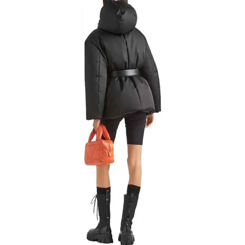 PRADA Re Nylon Hooded Down Jacket-2