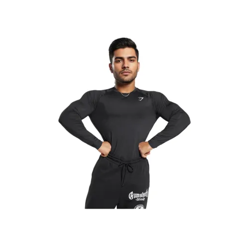 짐샤크 블랙 남성 피트니스 의류