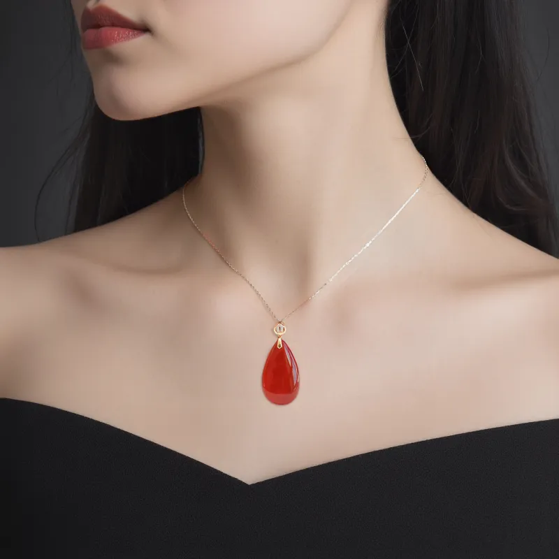 MARY WINDSOR Agate Necklaces Women's-7