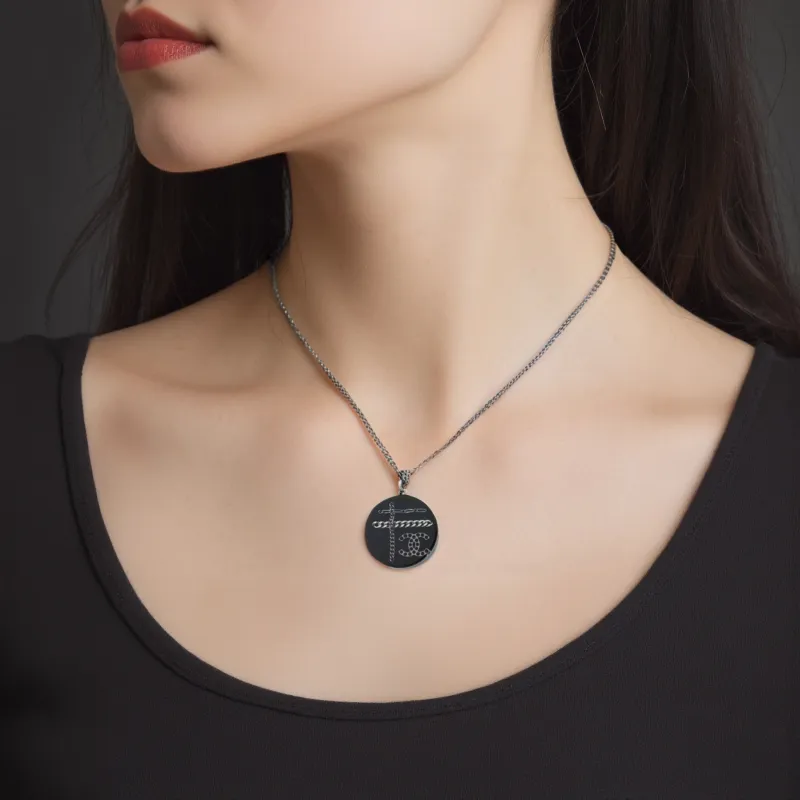CHANEL 1986 1988 Cc Chain Necklace-3