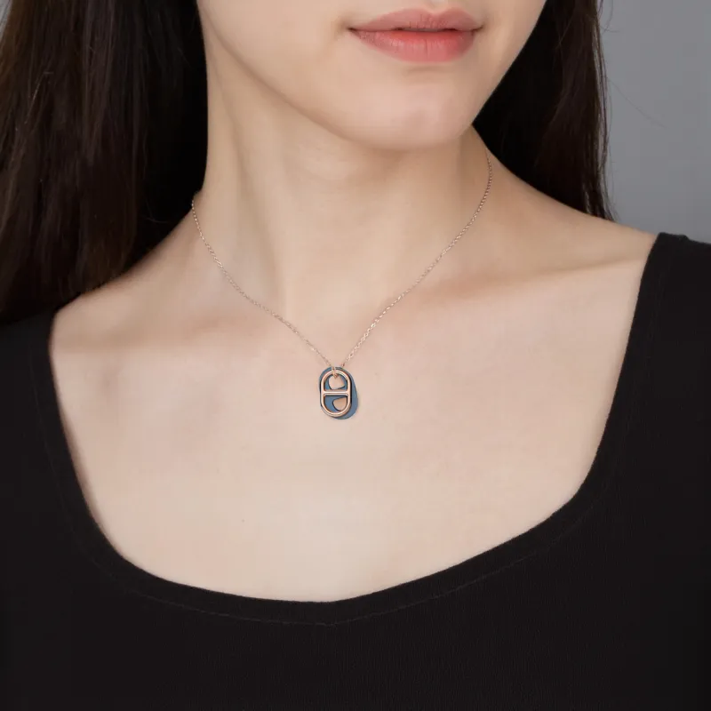HERMES O'Maillon Alloy/Silver Plated/Gold Plated Necklaces Women's-2