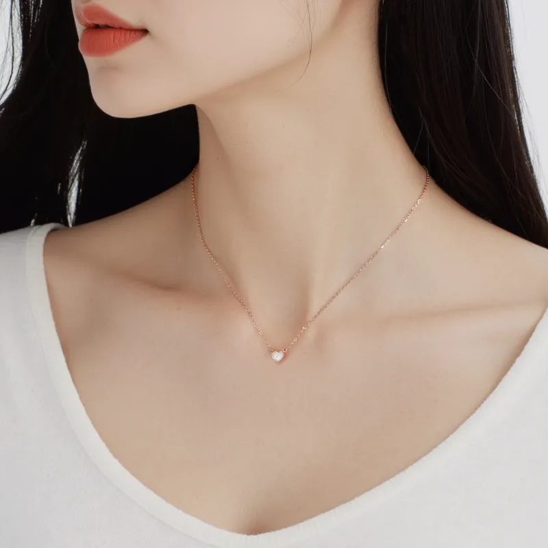 Swarovski NAUGHTY Crystal, Rose Gold Tone Plated Necklaces Women's-3