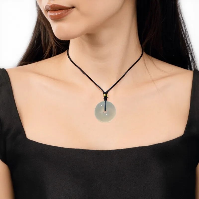 Carp Crystals Agate Jade Necklaces Unisex-2