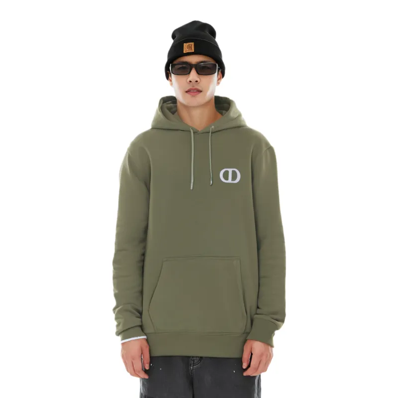 DIOR Quarterly New Products Sweatshirts Men Olive-3