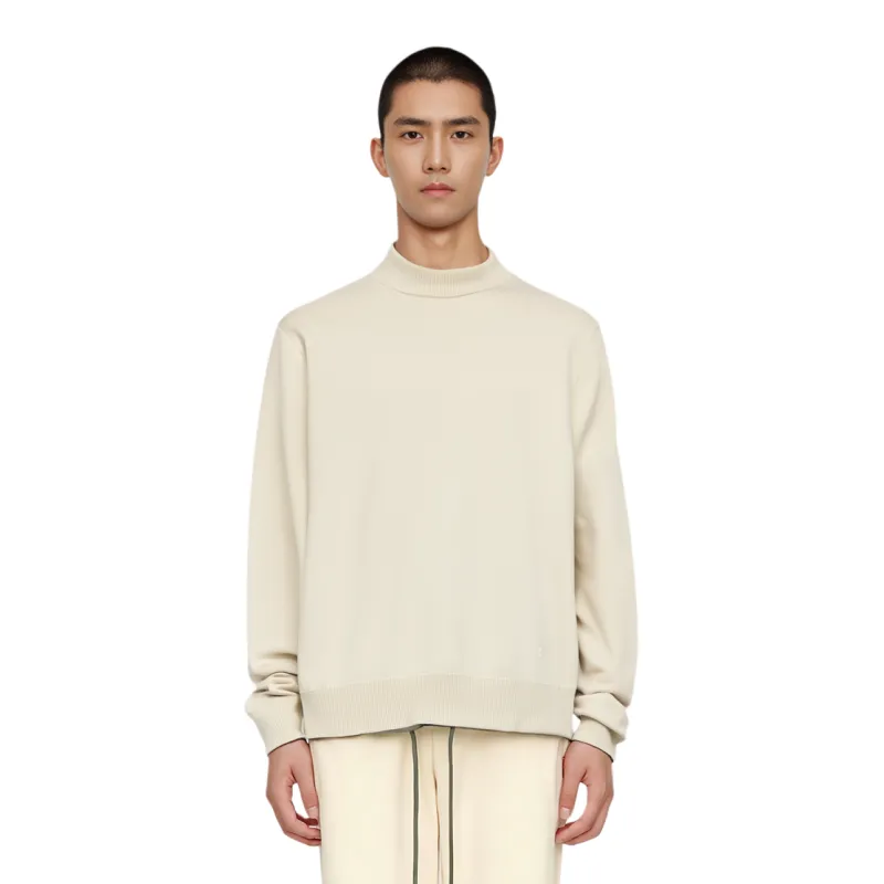 CELINE Triomphe High Collar Sweater In Wool-3