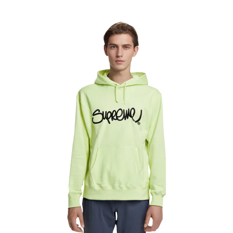 Supreme Raised Handstyle Hooded Sweatshirt-9