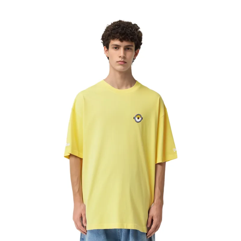 New Era x XIAOHUANGREN LIANMINGKUAN T Shirt Unisex Yellow-2