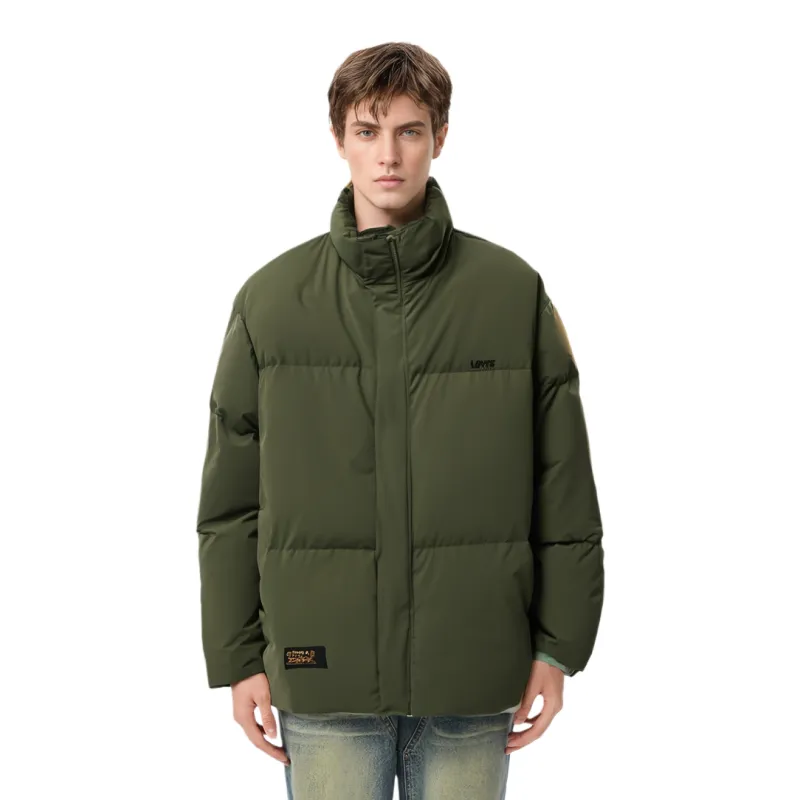 Levis Down Jackets Men Green-2