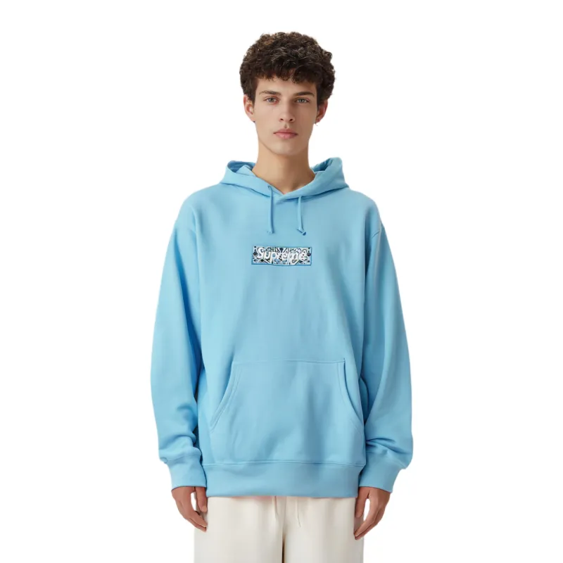 Supreme Bandana Box Logo Hooded Sweatshirt-1