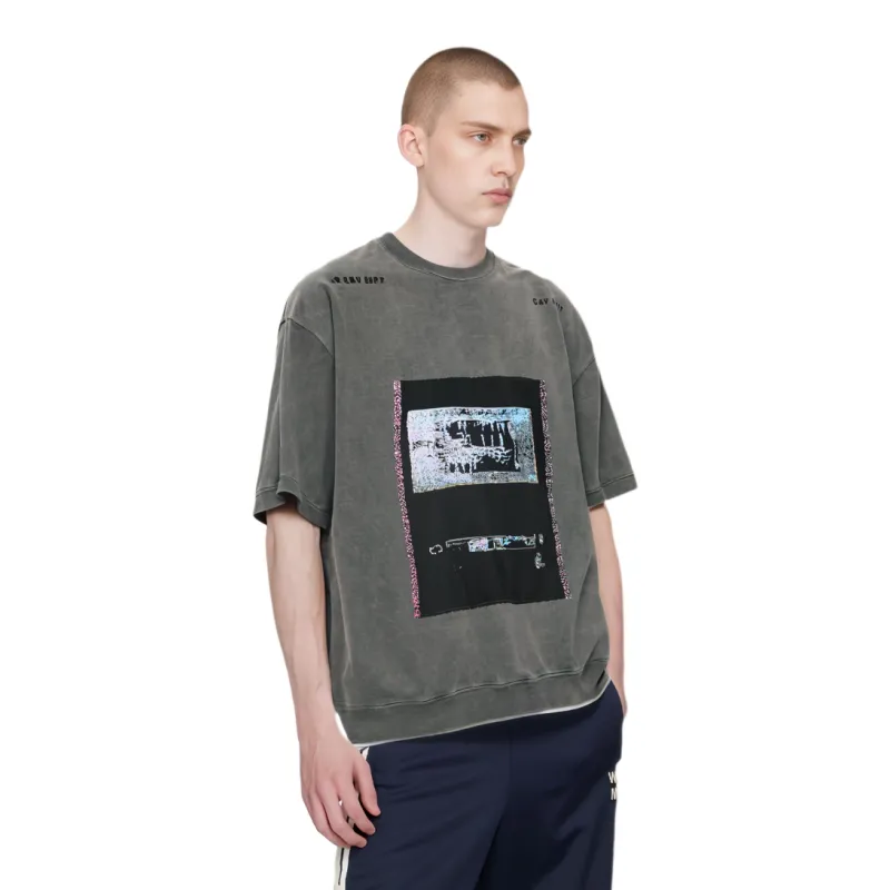 Cav Empt FW24 T Shirt Unisex Gray-2