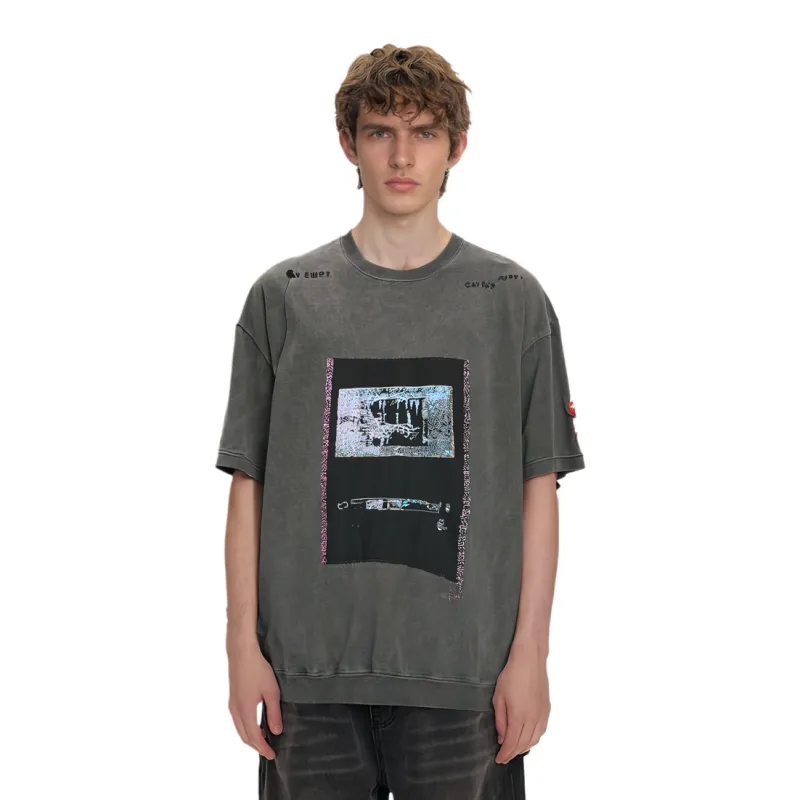 Cav Empt FW24 T Shirt Unisex Gray-3