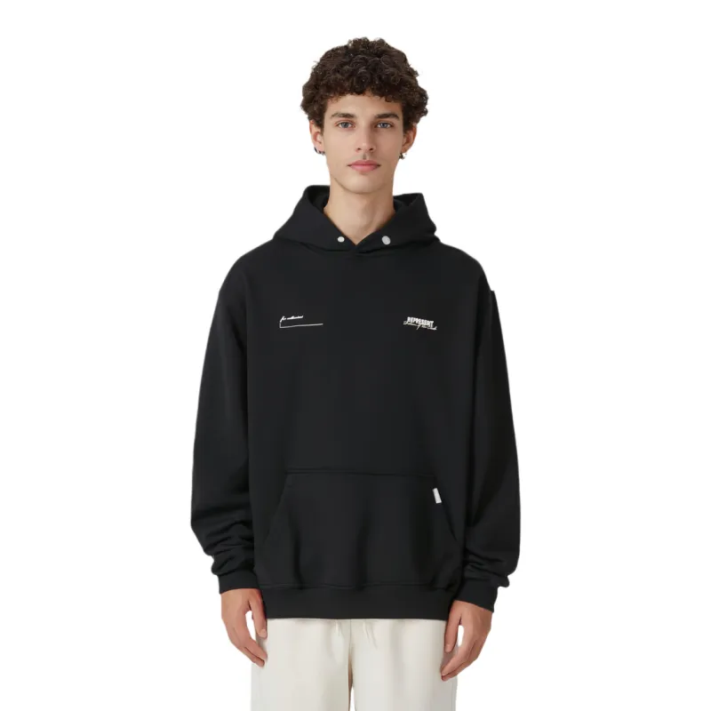 REPRESENT Patron Of The Club Cotton Hoodie-2