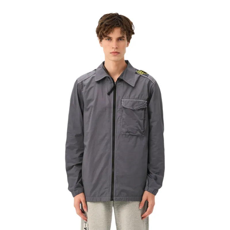 STONE ISLAND SS21 Jacket Men's Lime Gray-2