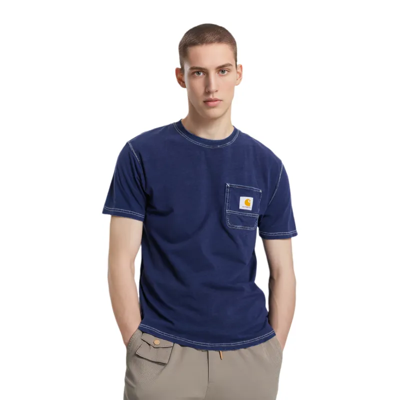 Carhartt WIP T-Shirts Unisex NYL/Army Blue-1