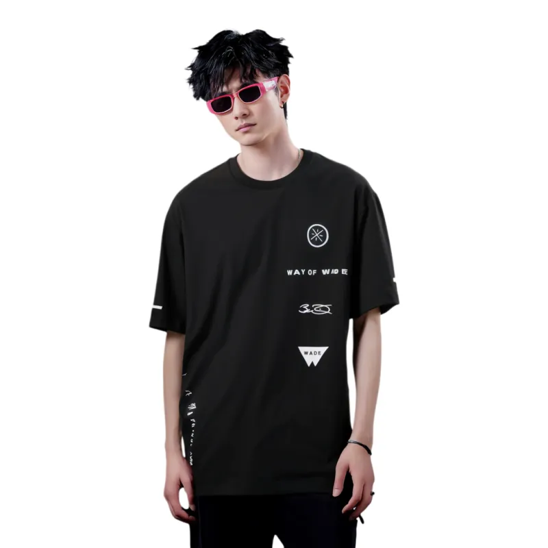 LINING T Shirts Men Black-5