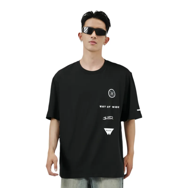 LINING T Shirts Men Black-4